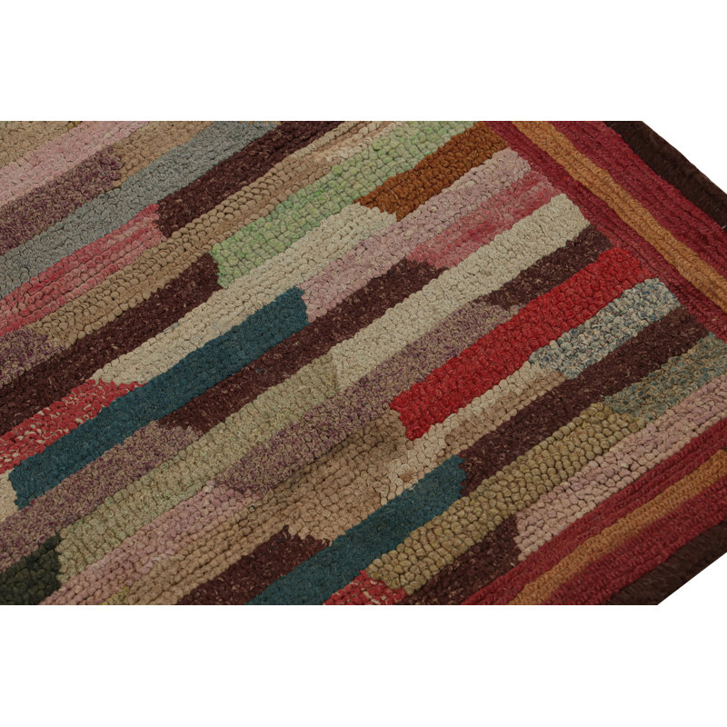 Wool Geometric Area Rug