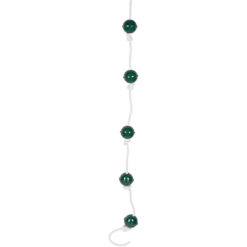 Corde à billes, Vert