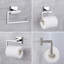 Fixation directe en acier inoxydable dans les poteaux muraux Porte-essuie-tout requis-1469921872