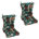 Vert / floral épinette Windcrest