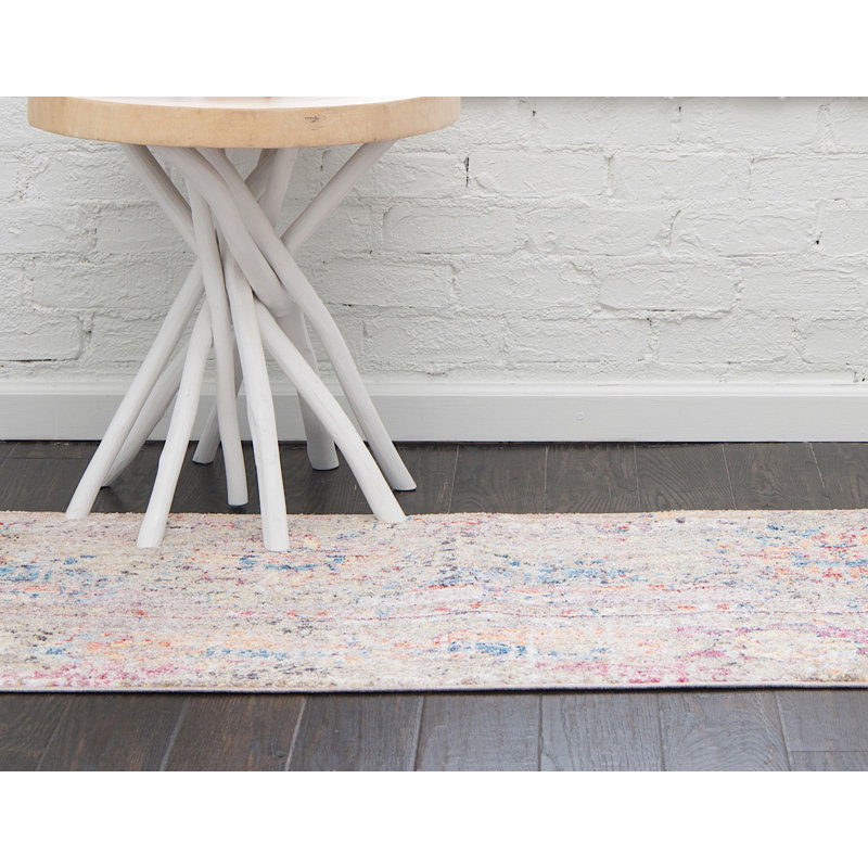 Geometric Indoor Rug, Runner 2'7" x 8'2"