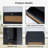 2-Drawers  Rattan Nightstand