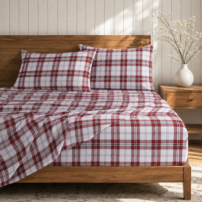 Ensemble de draps en microfibre 4 pièces