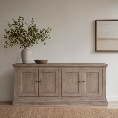 Koski 35" Tall 4-Door Cabinet