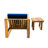 Wood Lounge Array - Chair, & Compact Side Enhancement For Relaxing In Gardens Grouping Extension Garden Areas-444694036