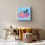 «Vibrant Blue Purple Fig Fruit Modern Kitchen Decor Colorful Photo Wall Art», reproduction d'art sur toile-265348139-265348138