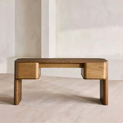 French Vintage Solid Wood Console Table