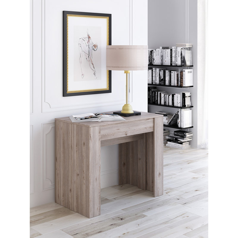 Betzhy Extendable Dining Table, Brown