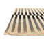 Tapis noir et blanc Orta