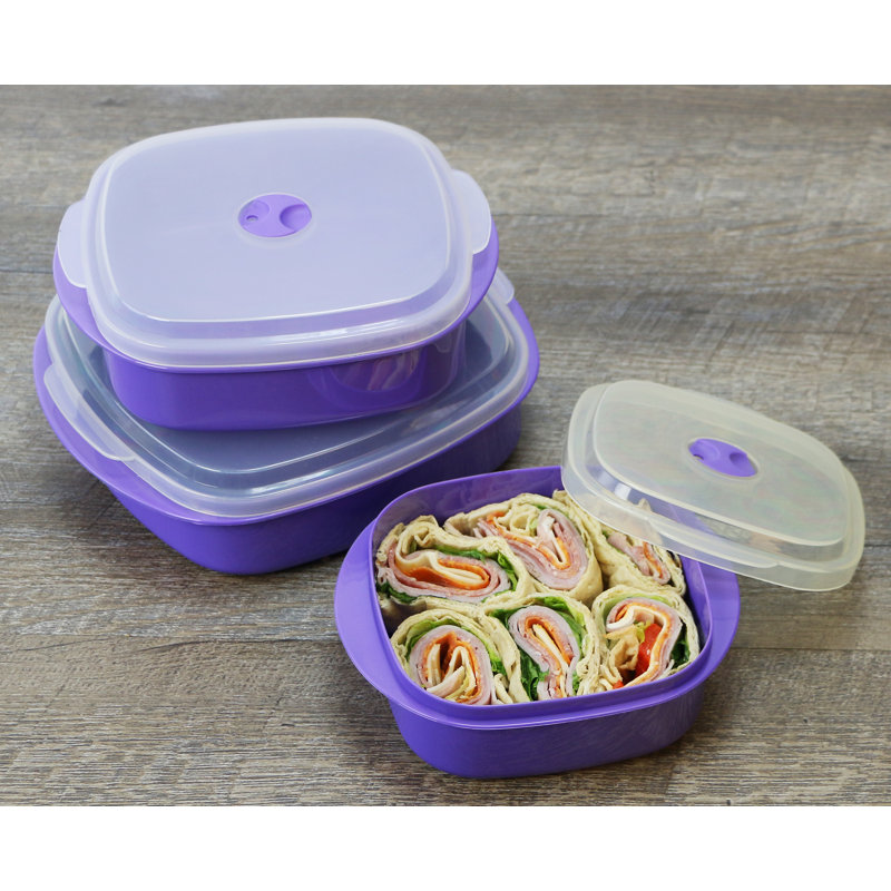 Argelis Food Storage Container, Purple