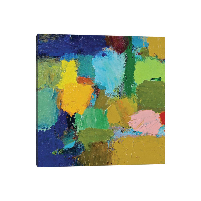 County Line II by Allan Friedlander - Wrapped Canvas Gallery-Wrapped Canvas Giclée, 30.48 cm H x 30.48 cm W