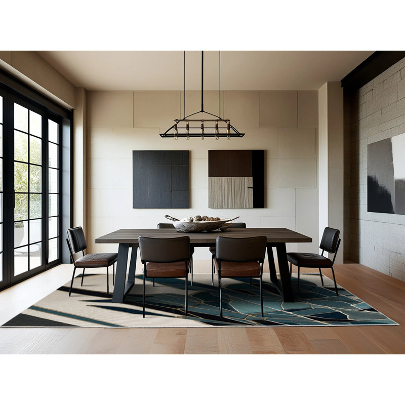 Zenith Rift Rug, Rectangle 3' x 5'