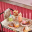 Rosy Check Wine Glass