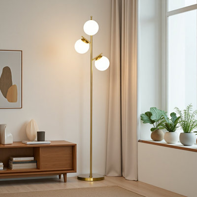 Lampe sur pied à 3 lumières Tree