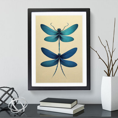 XC1022-3502X Perfect Dragonflies - Wrapped Canvas Print
