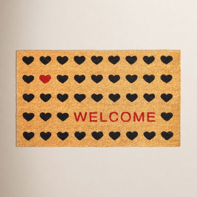 Krouse Non-Slip Valentine's Day Doormat