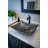 Eden Bath 14.75'' Black Stone Rectangular Bathroom Sink
