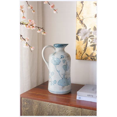Vase en céramique 13,5 "H 13,2" Classic