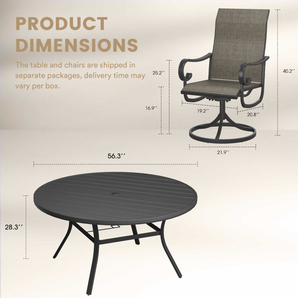 Dimensions du produit