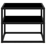Massimo 50cm Glass Top Console Table