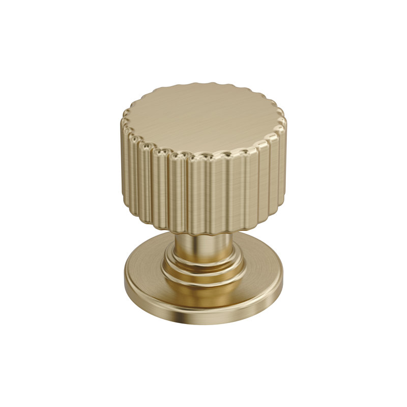 Bouton d'armoire, Champagne doré, 1 1/8"