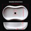 ShensuLao 14.2 Marble Bathroom Sink