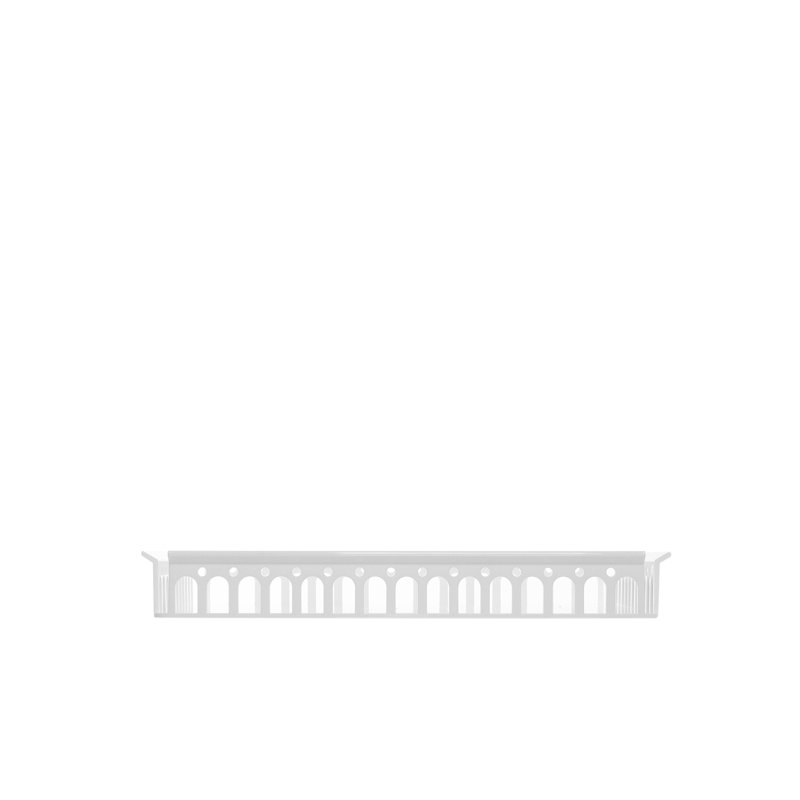 Piazza Decorative Tray, White