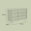 Commode 6 tiroirs Kyoto-106692849