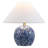 Felice 17.25" Modern Cottage Floral Ceramic Globe LED Table Lamp-363381580