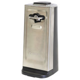 Kenmore Electric Automatic Can Opener One Touch, Smooth Edge, Stainless Steel