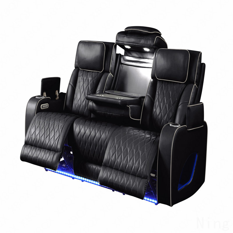 Canapé inclinable Fortuner, Noir