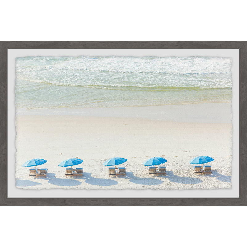 Beach Day III by Ann Barnes - Single Picture Frame Print, 61cm H x 91cm W x 4cm D