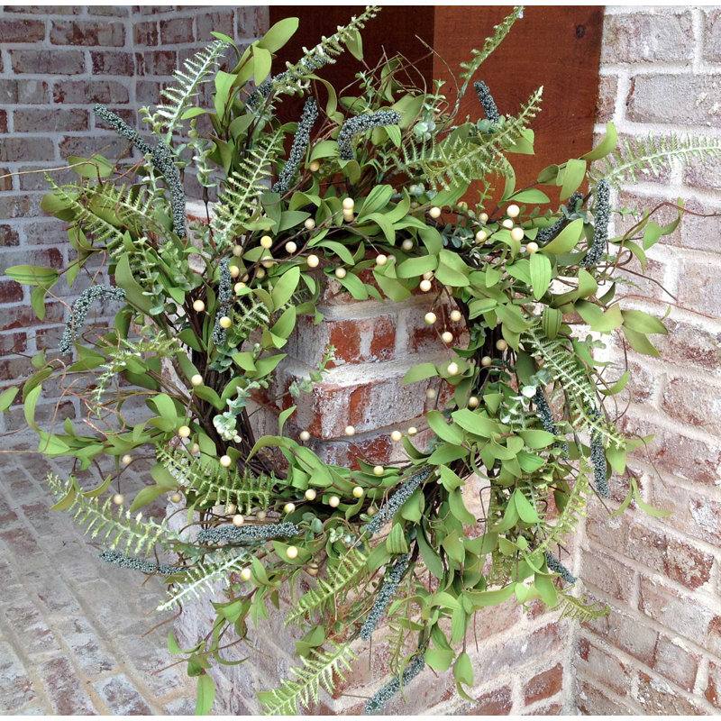 Couronne en forme de fougère 22 po