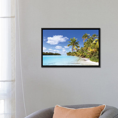 One Island, Aitutaki, Îles Cook I par Matteo Colombo - reproduction d'art sur toile tendue avec châssis