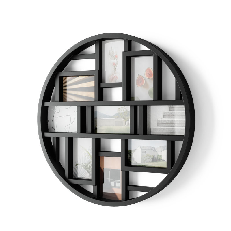 Classic Black 9-Opening Collage Wall Frame 23" Display