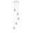Brynn 5 - Light Chrome Cluster Pendant