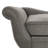 Calix 69'' Modern Contemporary Upholstered Chaise Lounge with Scroll Arms and Birch Wood Tapered Legs-738989476