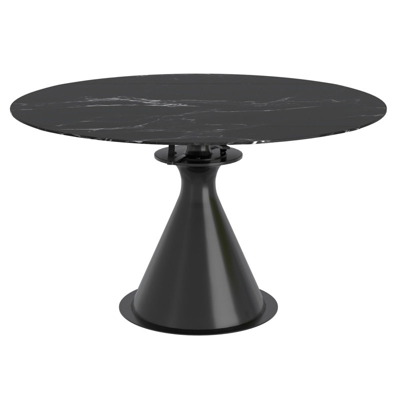 Table de salle à manger Adam, Noir