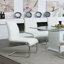 Fauteuils d'appoint en similicuir 2 pièces-1748060543