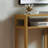 Mukai Wood Console Table with 2 Open Storage Shelves, Narrow & Minimalist Sofa Table, Entryway Table Perfect for Hallway, Behind The Couch, Living Room & Foyer-979954020