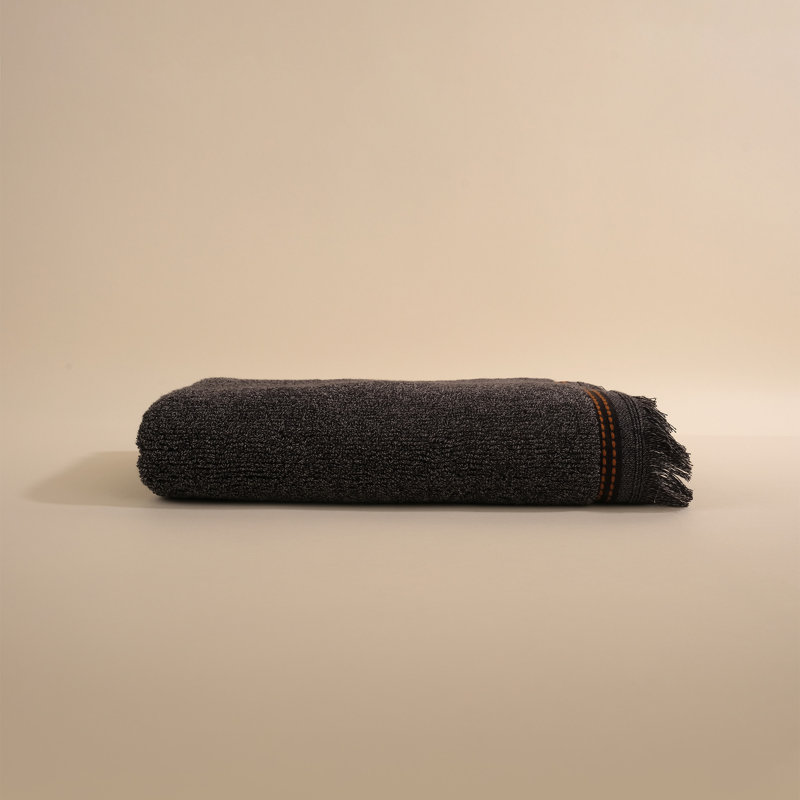 Débarbouillette 100% coton Cainaan, Anthracite