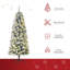 Lighted Artificial Pine Christmas Tree-1237803786