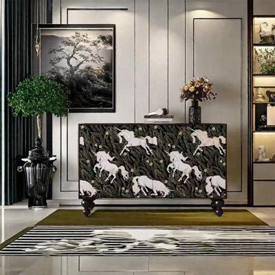 Buffet contemporain avec grand rangement