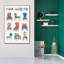 «Norine Mod Chairs Nine Up On Canvas» par Courtney Prahl, reproduction-946823127