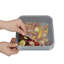 MasterClass Set of 4 Silicone Stretch Lids - Reusable Eco-Friendly Cling Film Alternatives
