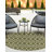 Geometric Indoor/Outdoor Area Rug in Green-498056275