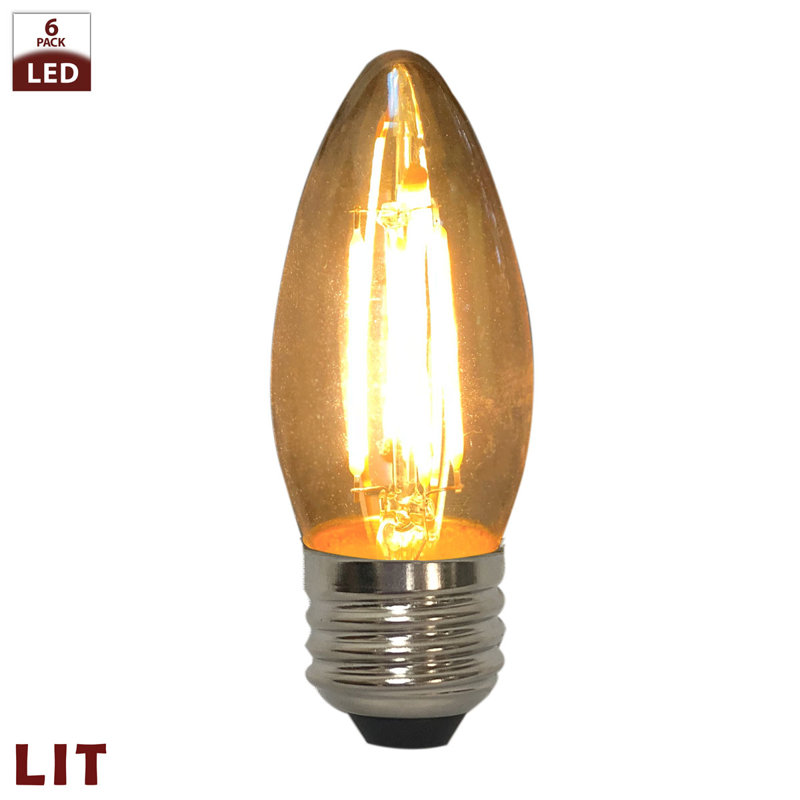 Ampoule à del c35 e26/moyenne (standard) de 40 watts (40 watts équivalente)