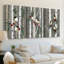 Christmas Holiday Art CI - Toile tendue avec châssis sur mesure - 3 pièces-1125047257