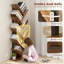 HOMCOM Tree Bookshelf Industrial Bookcase Steel Frame-94521723-78942925