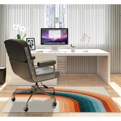 Tapis de chaise rectangulaire Serrai